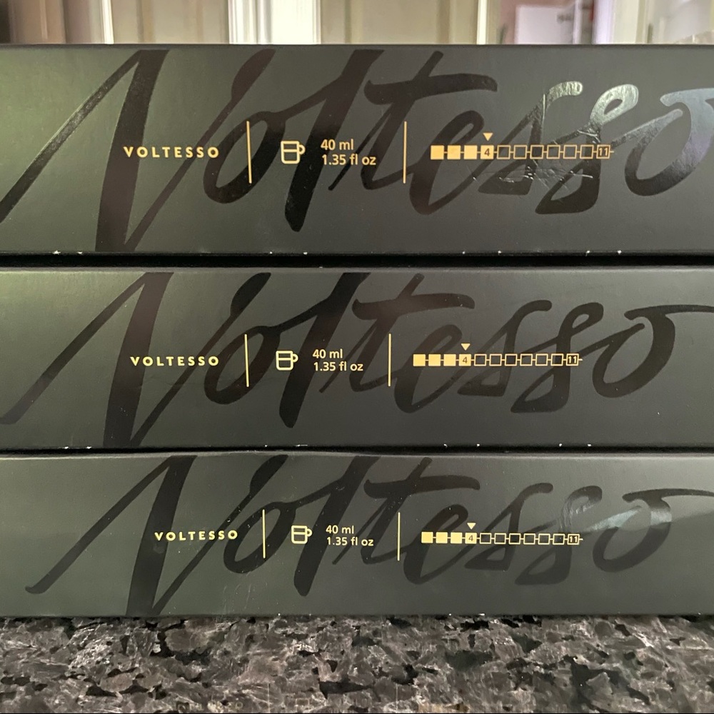 3 boxes Nespresso vertuo voltesso